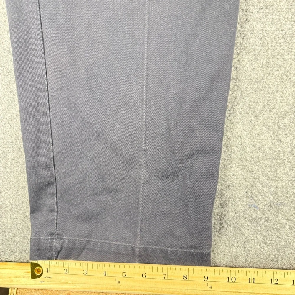 Vintage Ralph Lauren Andrew Pant Men 40x32 (Fits 38x30) Navy Double Pleated